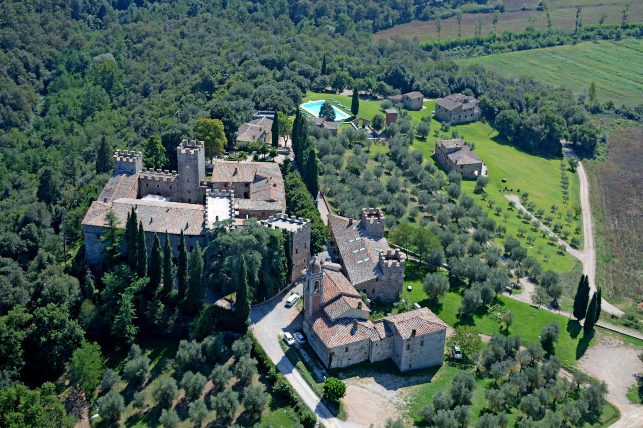Castello Di Modanella Раполано-Терме Екстер'єр фото
